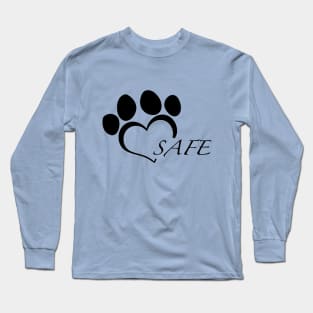 SAFE classic black Long Sleeve T-Shirt